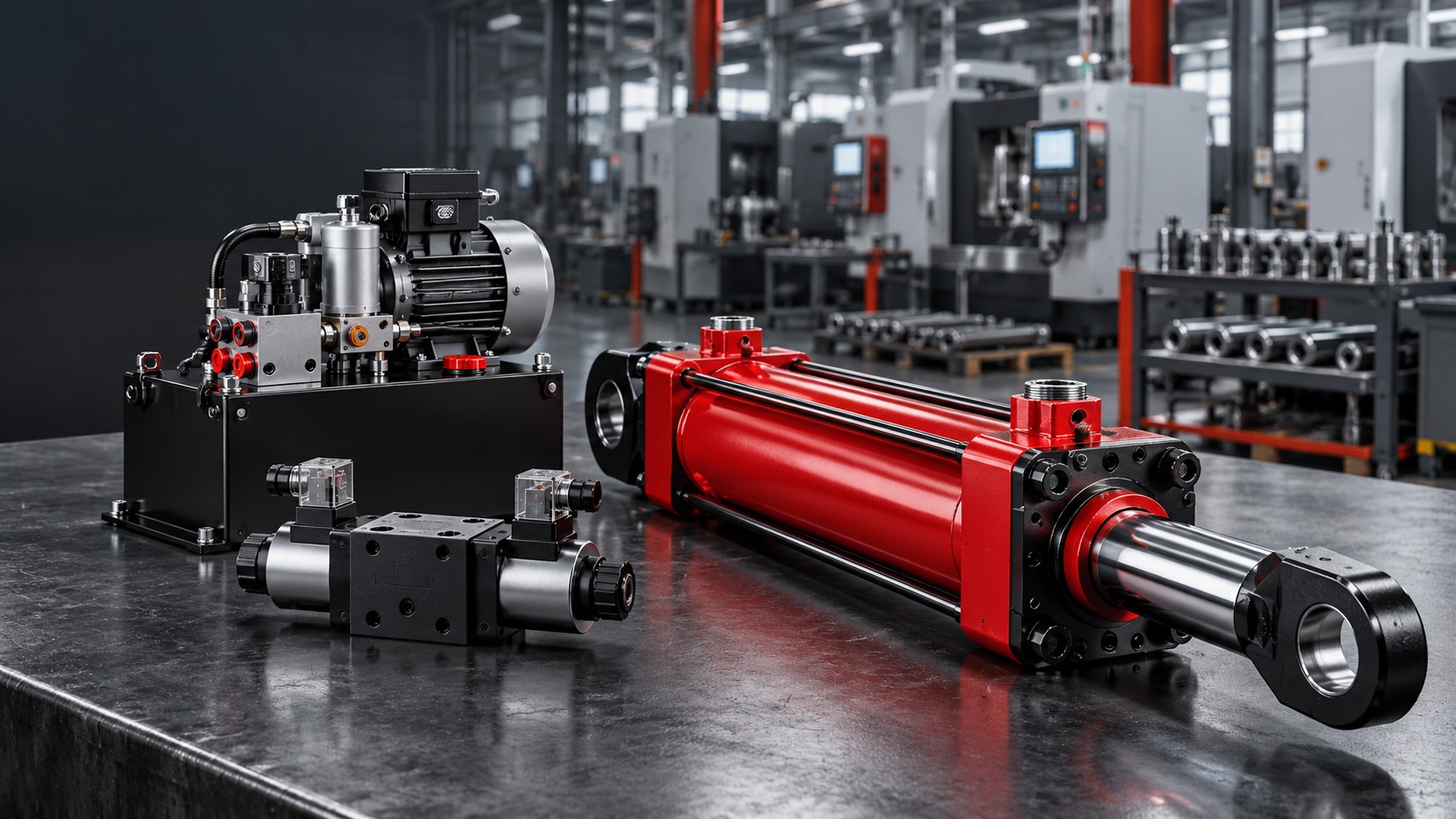 Compact hydraulic power unit